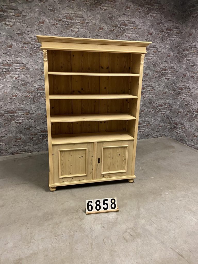 Antique Pine Bookcase 6858 Steen Antiek