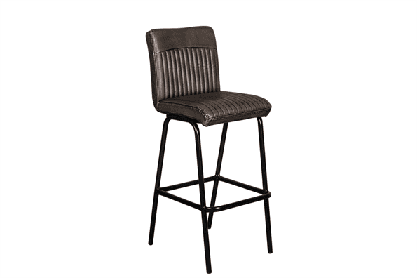 Industrieller Barhocker | Hocker Luxus grau 6530
