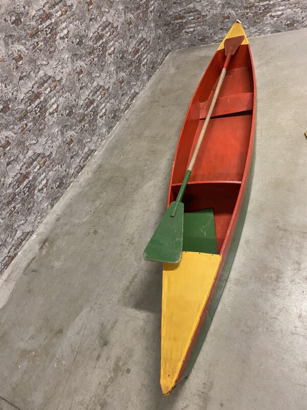 vintage canoe