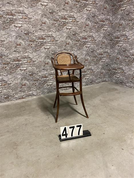 Retro vintage high chair