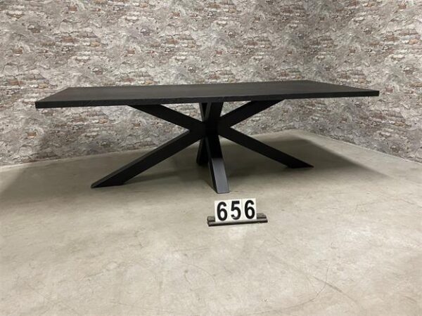 Black Oak Dining Table
