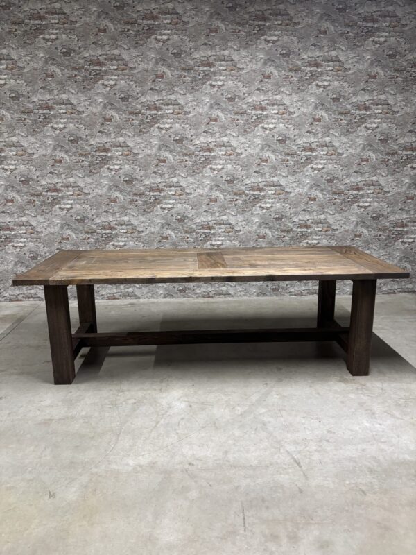 Solid oak monastery table