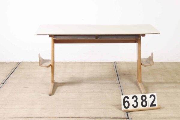 Original vintage school bench