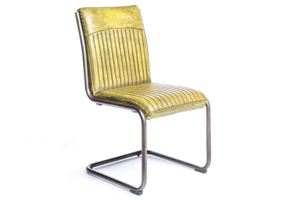 retro-style dining chair Yellow 89