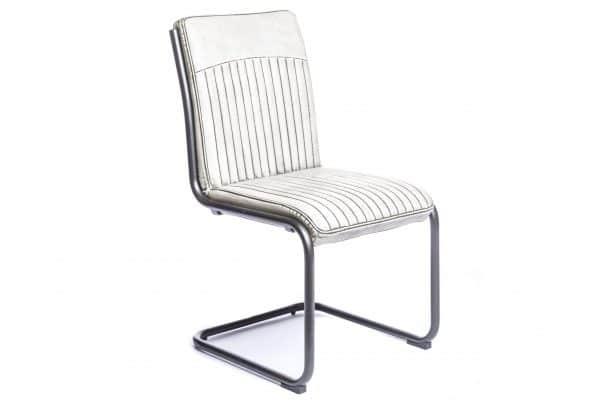 Retro dining chair white 91