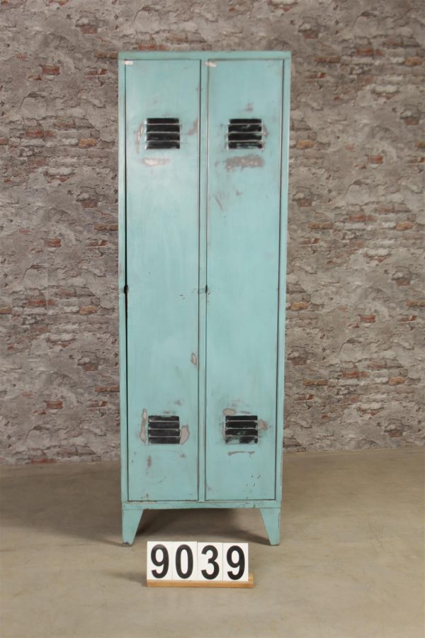 Metal locker vintage cabinet 9039