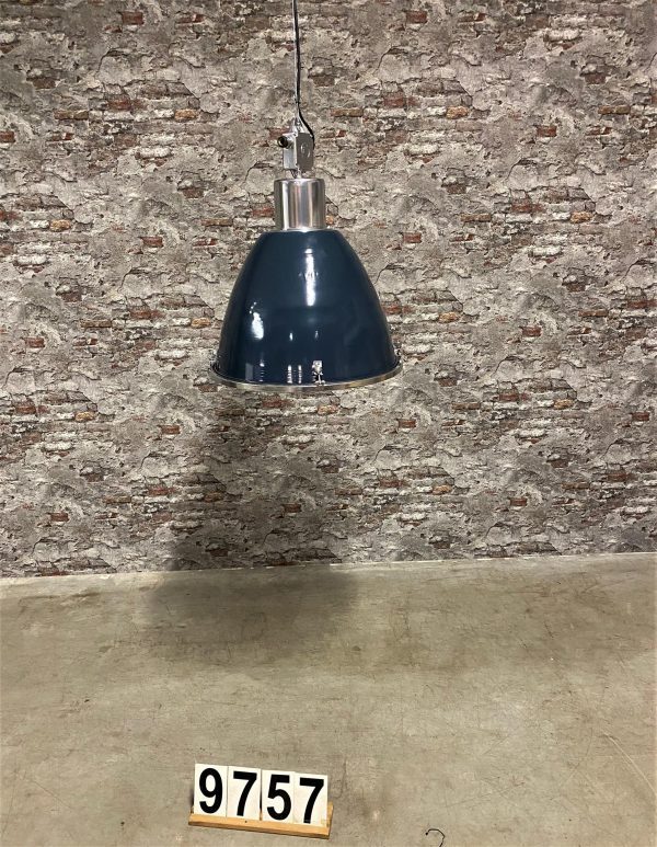 Original restored industrial lamp