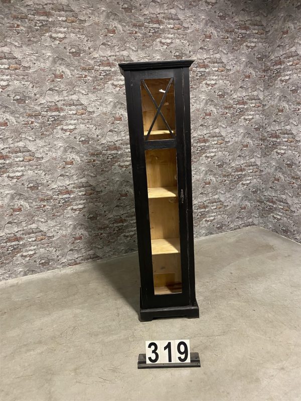 Retro vintage display case black 319