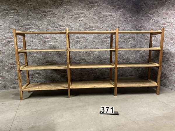 Retro Vintage Rack | Wood book rack 371