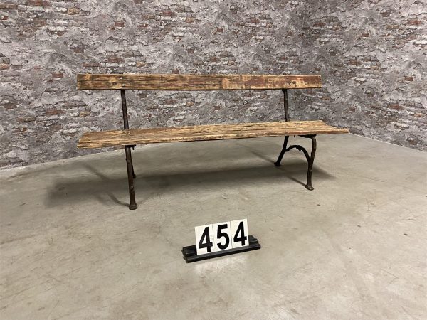 Industrial retro vintage bench/garden bench 454