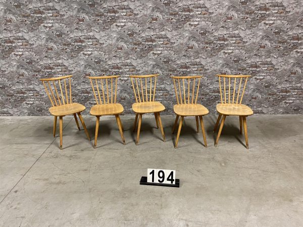 Original wooden chairs 194