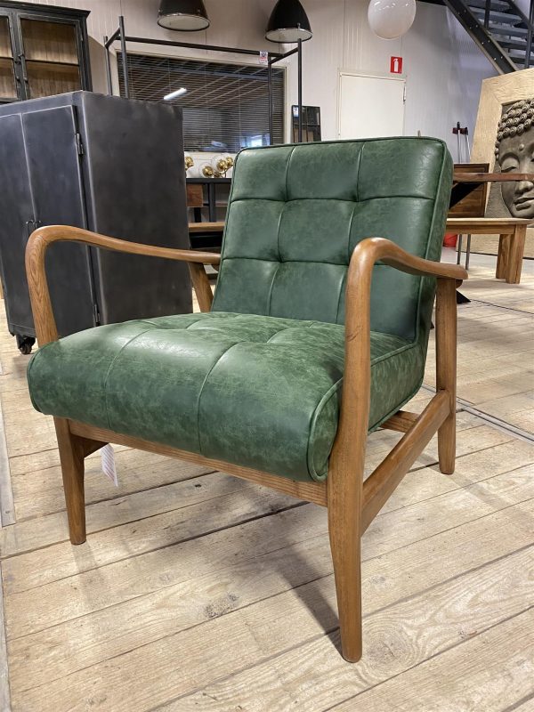 Retro Armchair green | Unique luxury 1950 style