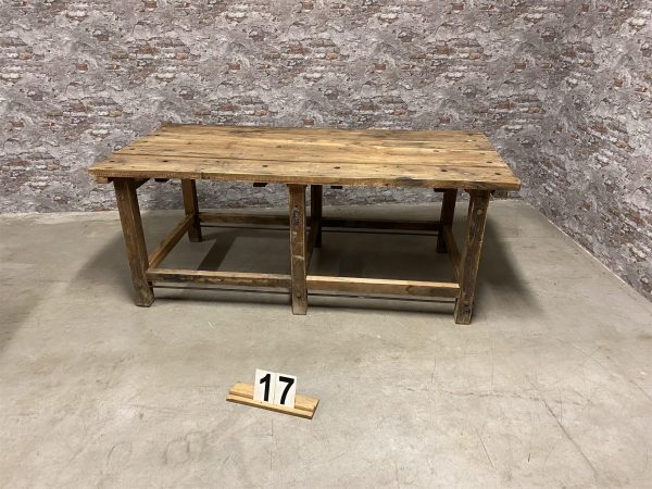 Vintage wooden table 17