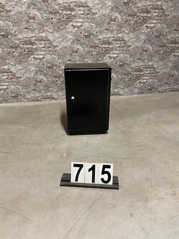 Industrial small cabinet | Black cabinet 715