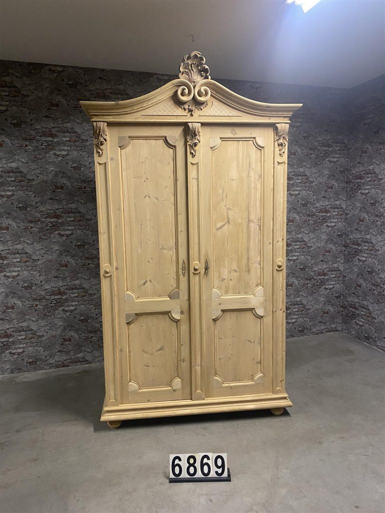 Antiek grenenkast | Antik Weichholz schrank | Antique pine cabinet