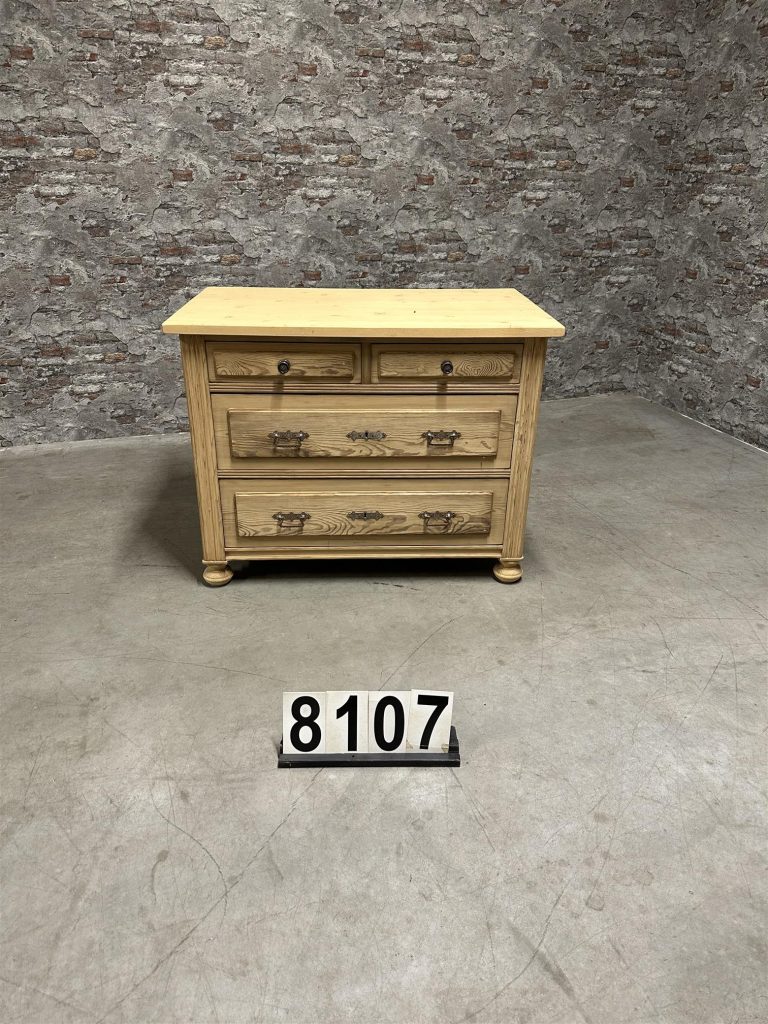 Antiek grenen commode | Antique pine chest of drawers | Antik Weichholz kommode