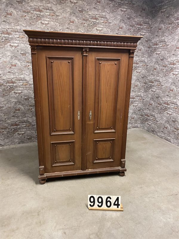 Wooden pine cabinet | wardrobe 9964