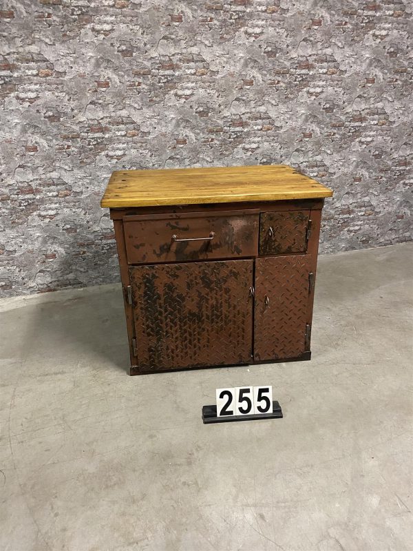 Industrial vintage workbench | cabinet 255