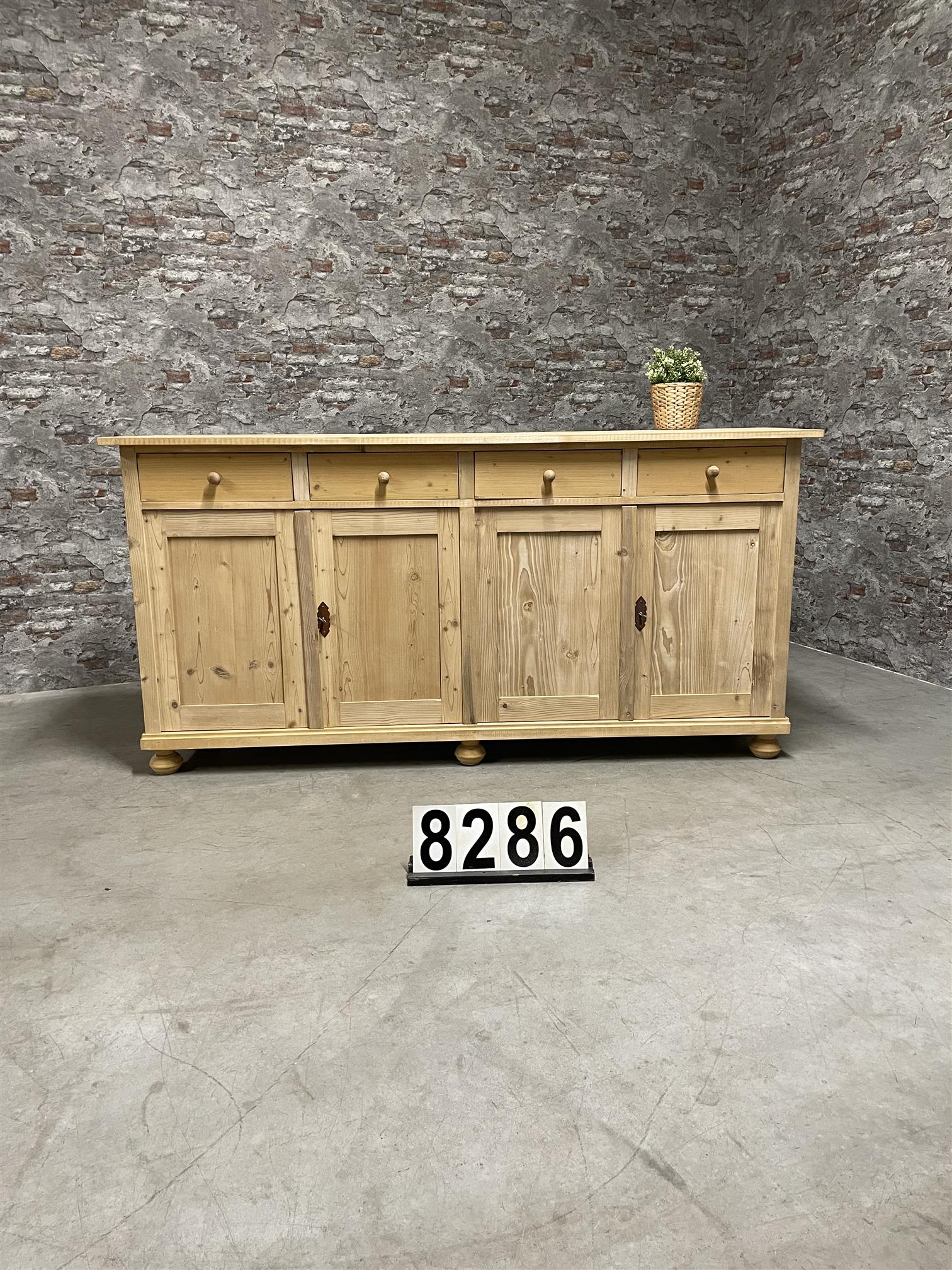 Antique pine sideboard 8286