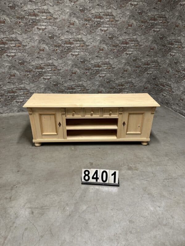 Antique pine tv dresser 160×46 nr.8401