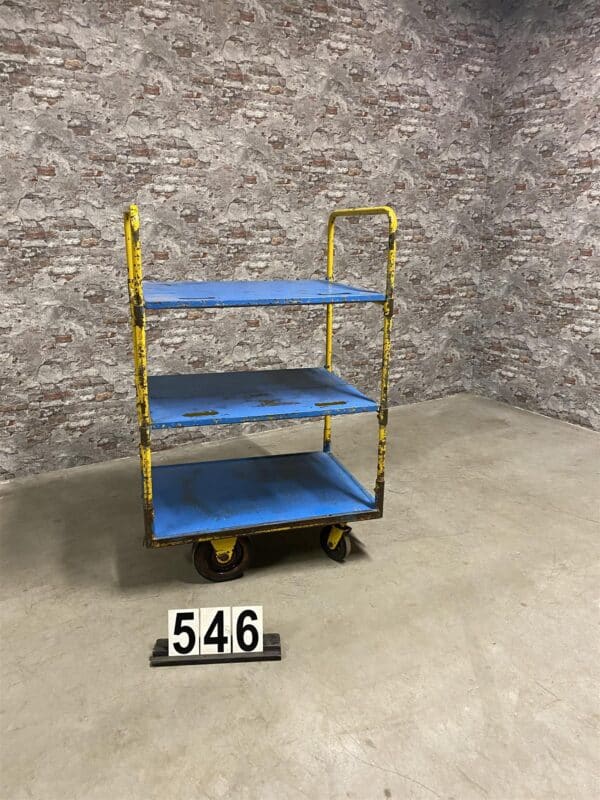 Industrial original vintage rack 87×66 nr.546