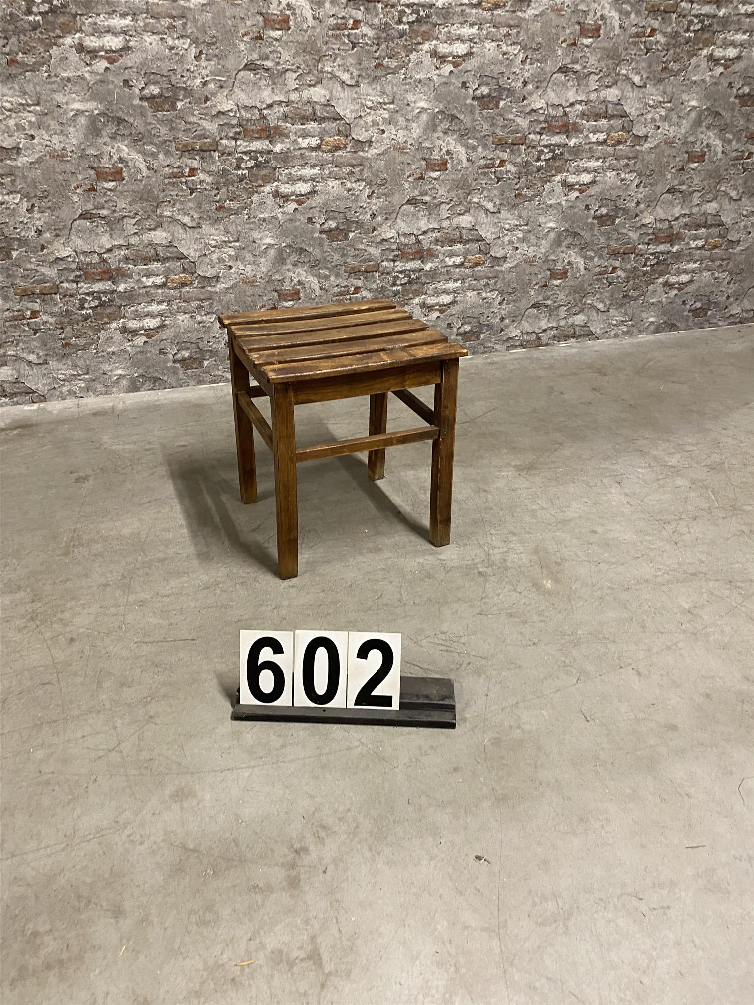 Wood stool | sidetable 43×43 nr.602