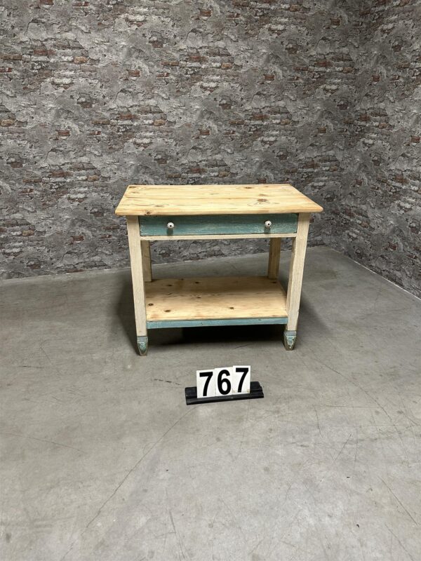 Industrial vintage table 86×100 nr.767