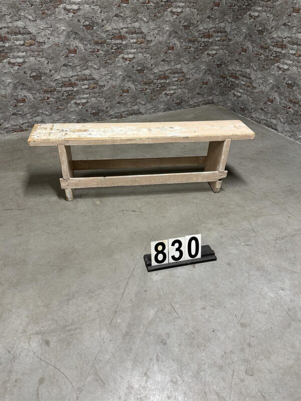 Vintage wood bench | gardenbench 44×140 nr.830