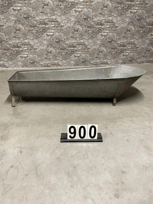 Industrial zinc bathtub 167×61 nr.900