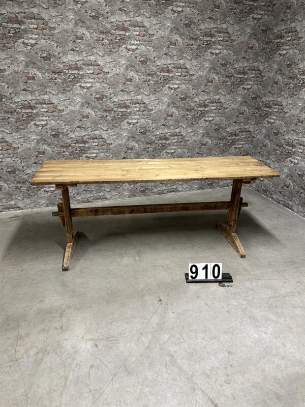 Houten tafel | eettafel 200×59 – nr.910