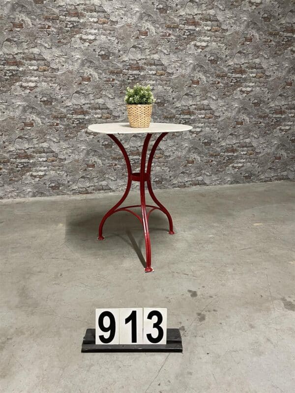 Retro vintage round bistro table 77×60 nr.913