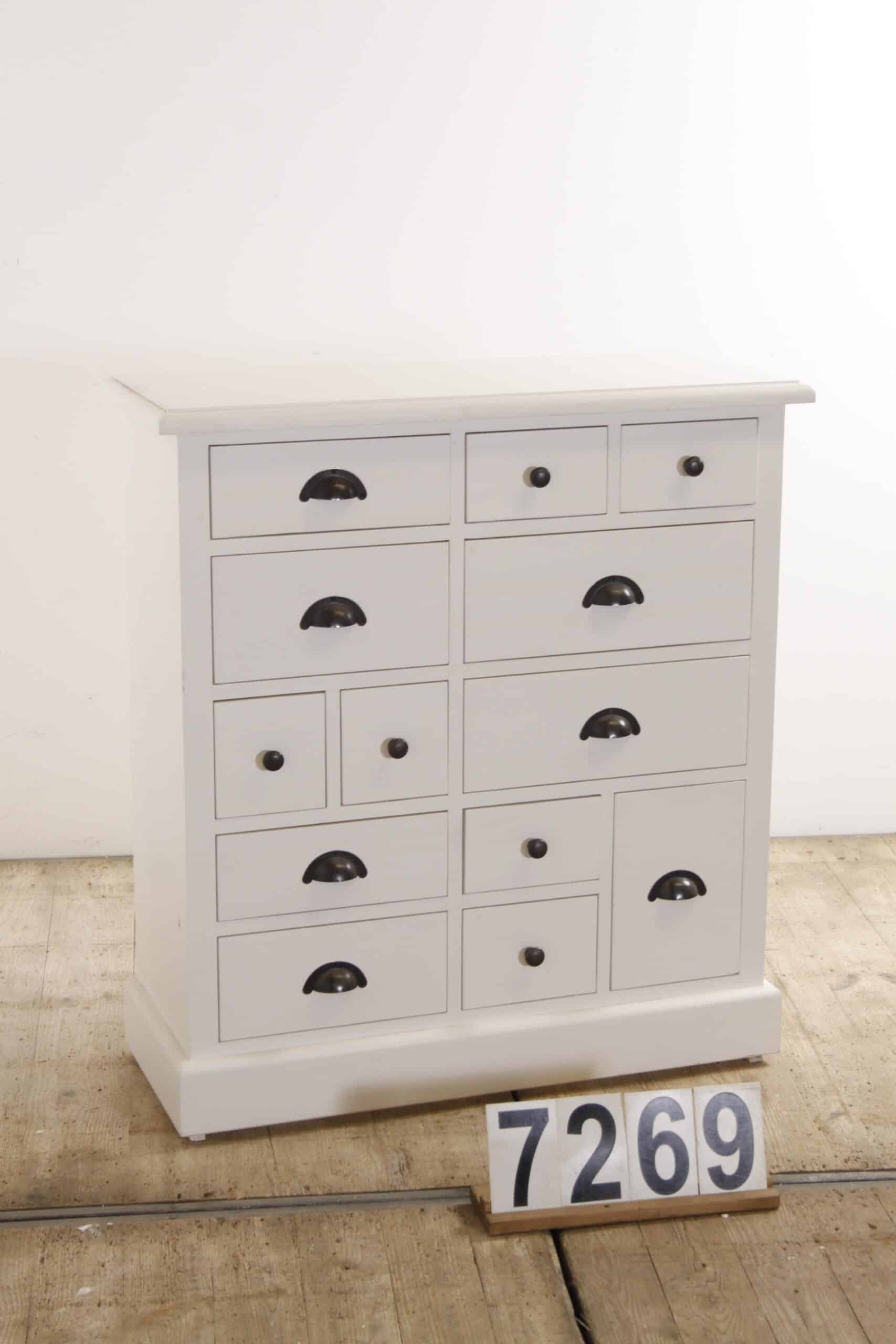 Witte chest of drawers 90×35 nr.7269