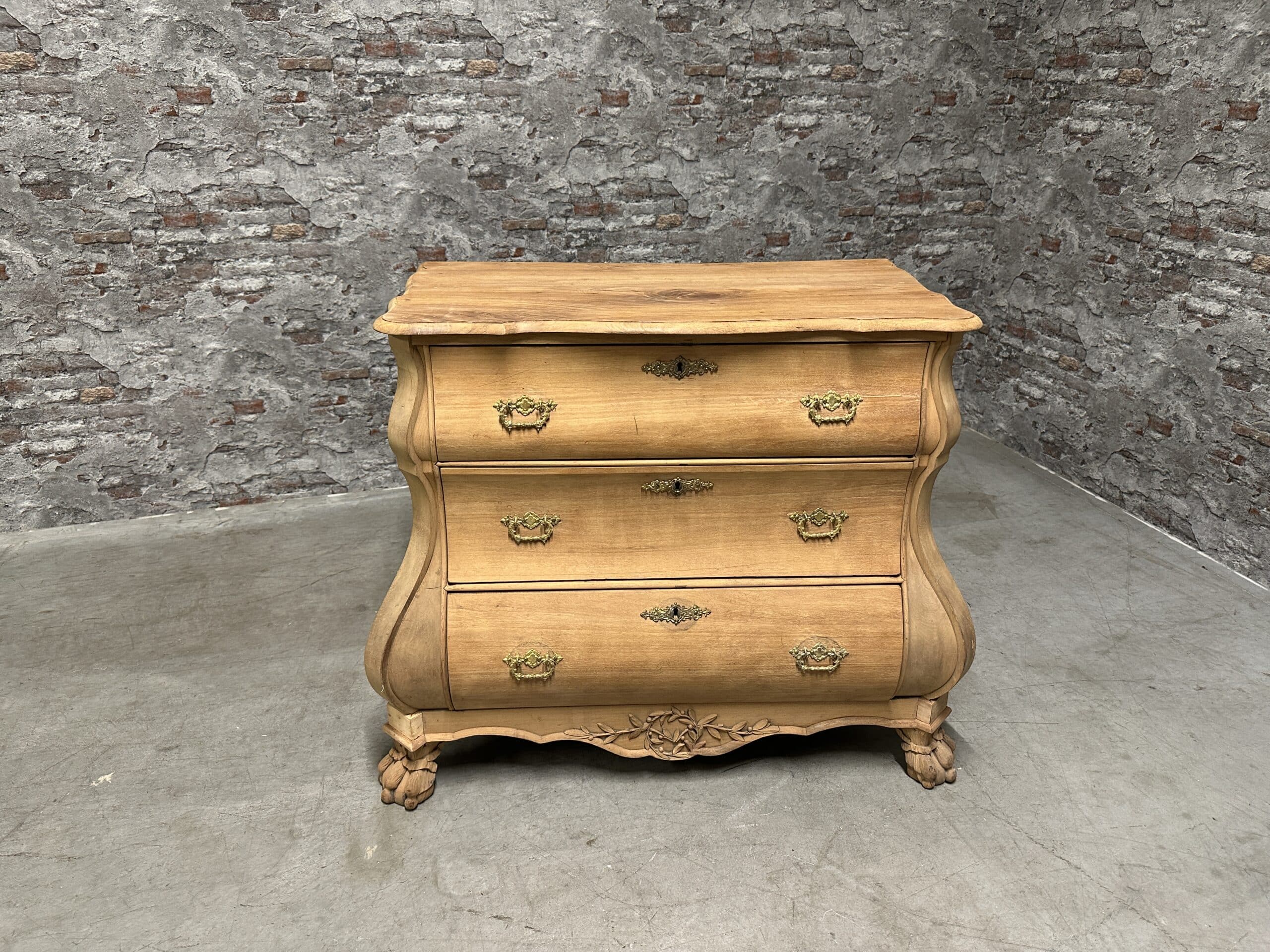 Antique oak chest of drawers 102×57 nr.3