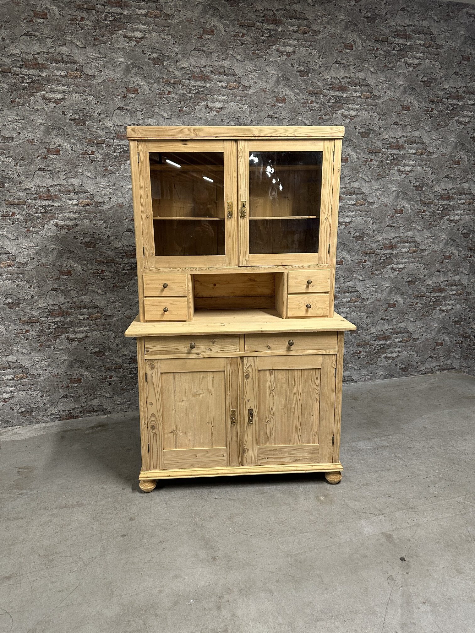 Antique pine kitchen cabinet | buffet cabinet 118×55 nr.8450