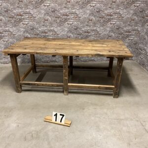 Vintage houten sidetable