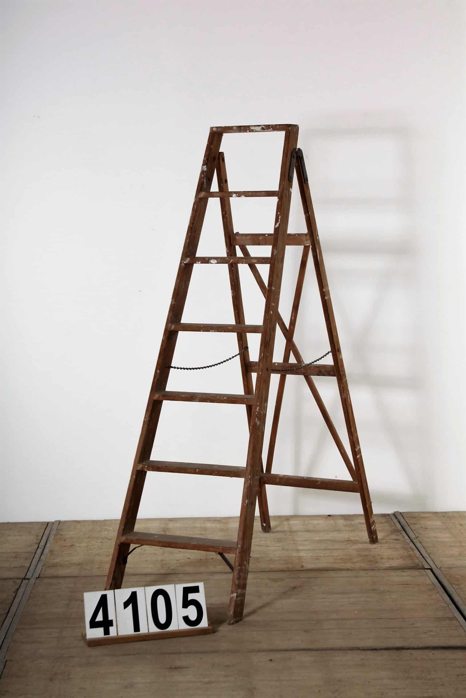 Retro vintage painting ladder nr.4105