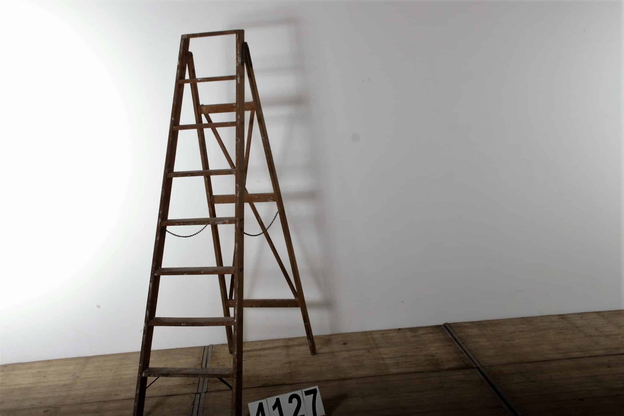 Retro vintage painting ladder nr.4127