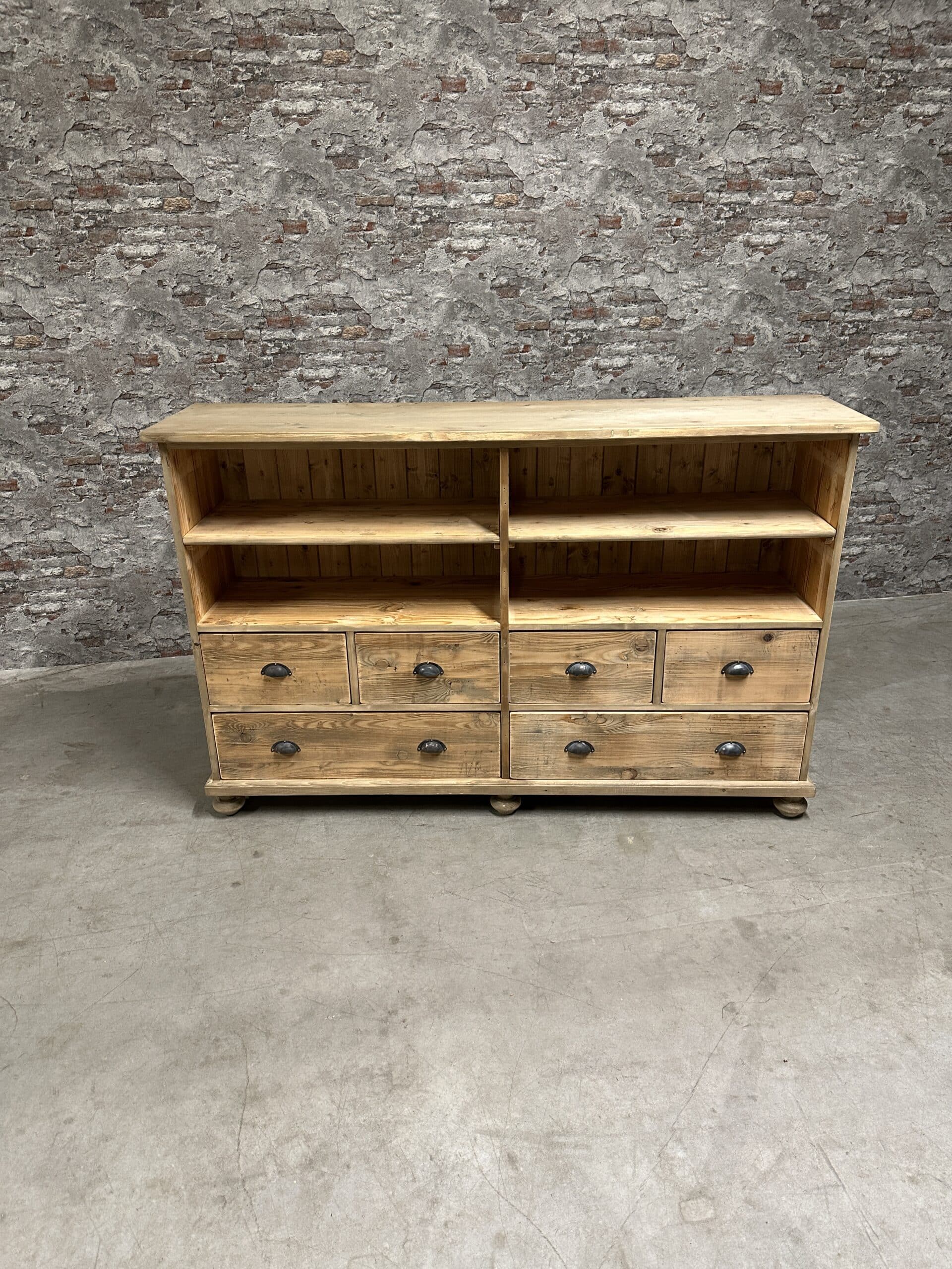 Vintage houten ladeblok